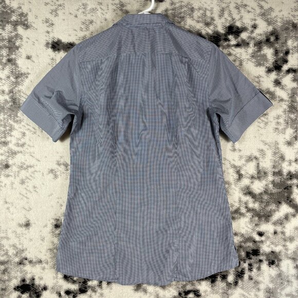 Chickfila Polo Womens Size Medium Blue Career Uniform - Picture 2 of 9